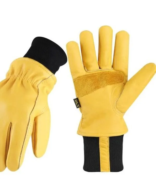 Leather Winter Glove For Work
