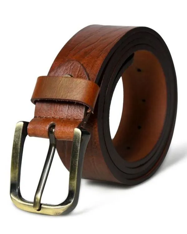 Brown Leather Belt by Vixen Leather