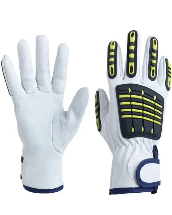 Custom Made Leather Mechanic Glove by Vixen Leather