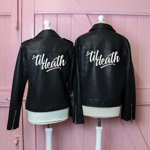 Custom Printed Leather Jacket By Vixen Leather
