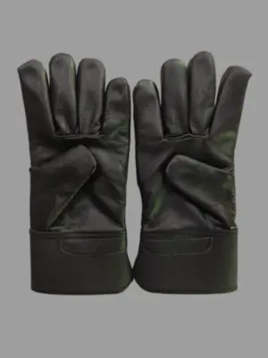 Grain Leather Rigger Glove Manufactured By Vixen Leather