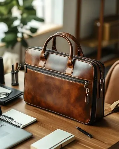 Leather Laptop Bag