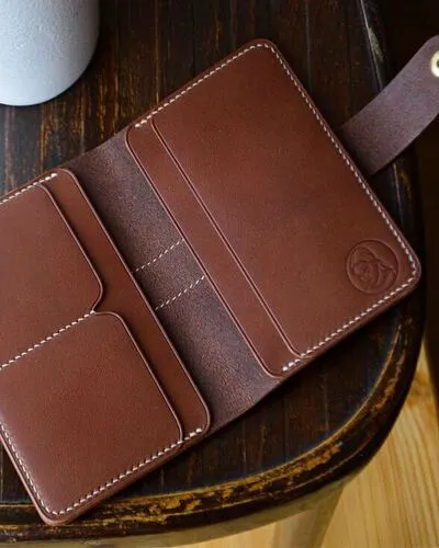 Leather wallet & card holder By Vixen Leather
