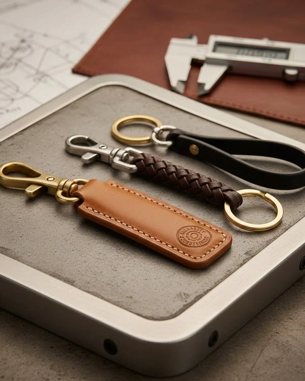 Premium Quality Leather Keychains By Vixen Leather