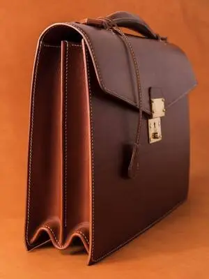 Private Label Leather Briefcase By Vixen Leather