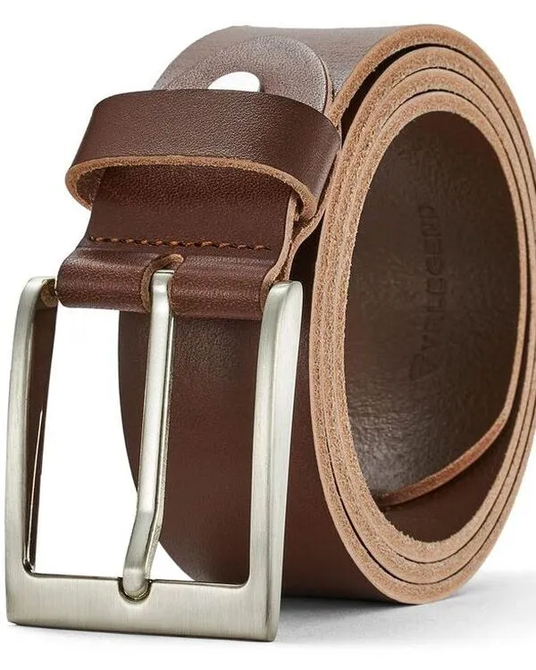 Private label Brown Leather belt By Vixen Leather
