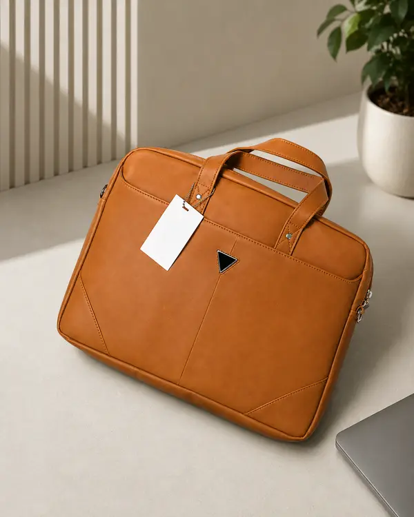 Private label Leather laptop Bag By Vixen Leather