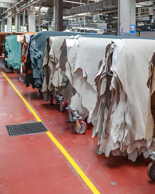Raw Leather in Production By Vixen Leather