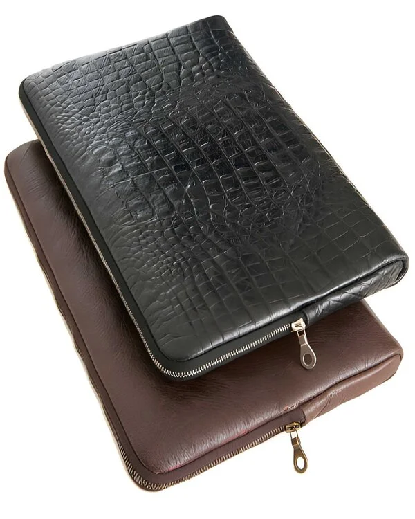 Slim and Light Weight Laptop Leather Bag By Vixen Leather
