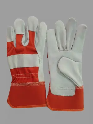 Split Leather Rigger Glove By Vixen Leather
